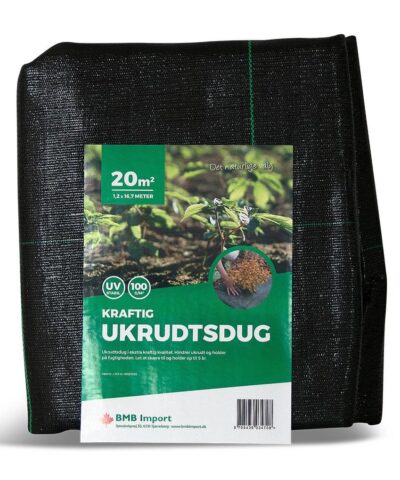 Kraftig ukrudtsdug 20 m2