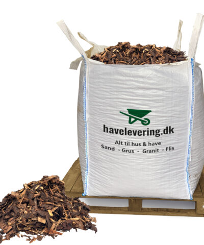 Barkflis frit leveret i bigbag i hele Danmark