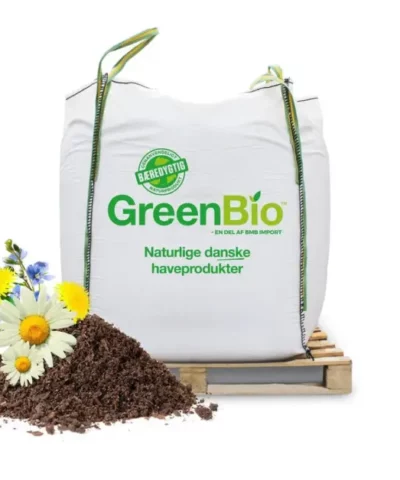 Greenbio blomsterblandings muld 1000L bigbag