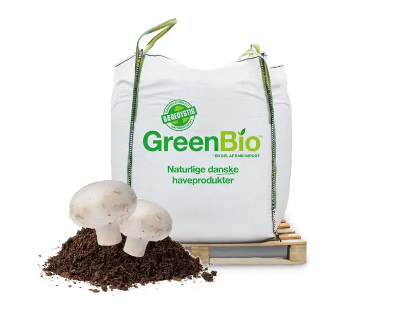 Billede af Greenbio Champignonmuld 1000L bigbag - Frit leveret i hele DK